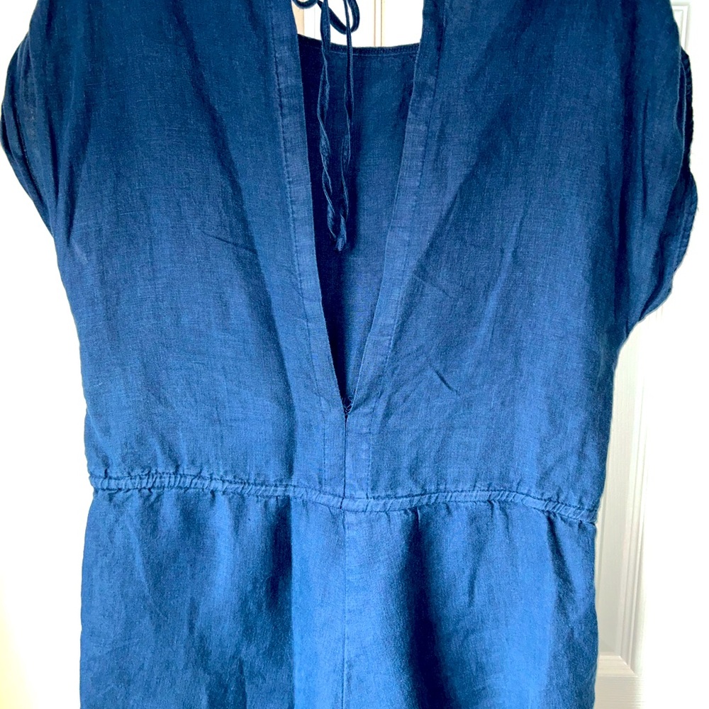 Linen Romper - Picture 2 of 3